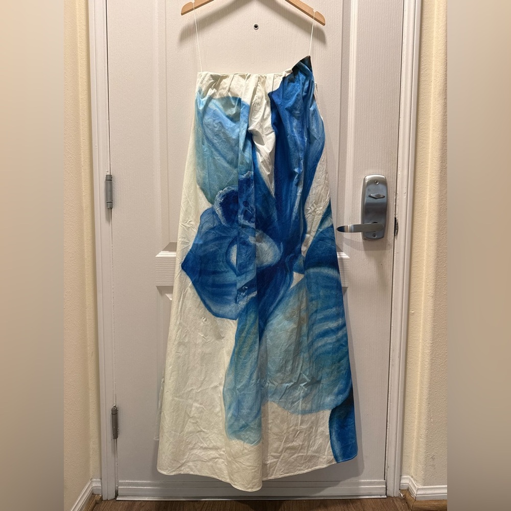 Significant Other Olea Maxi Dress in blue Floral Print Size 4 NWT - Picture 7 of 10